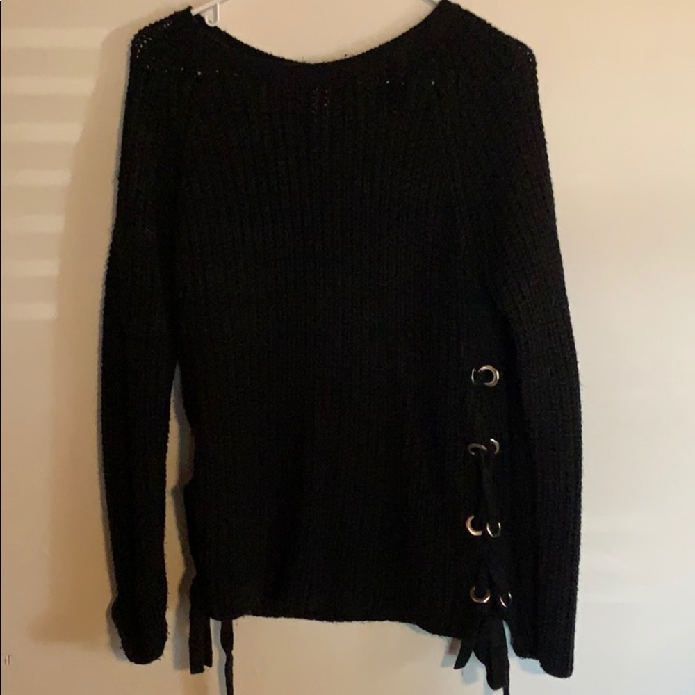 Black sweater